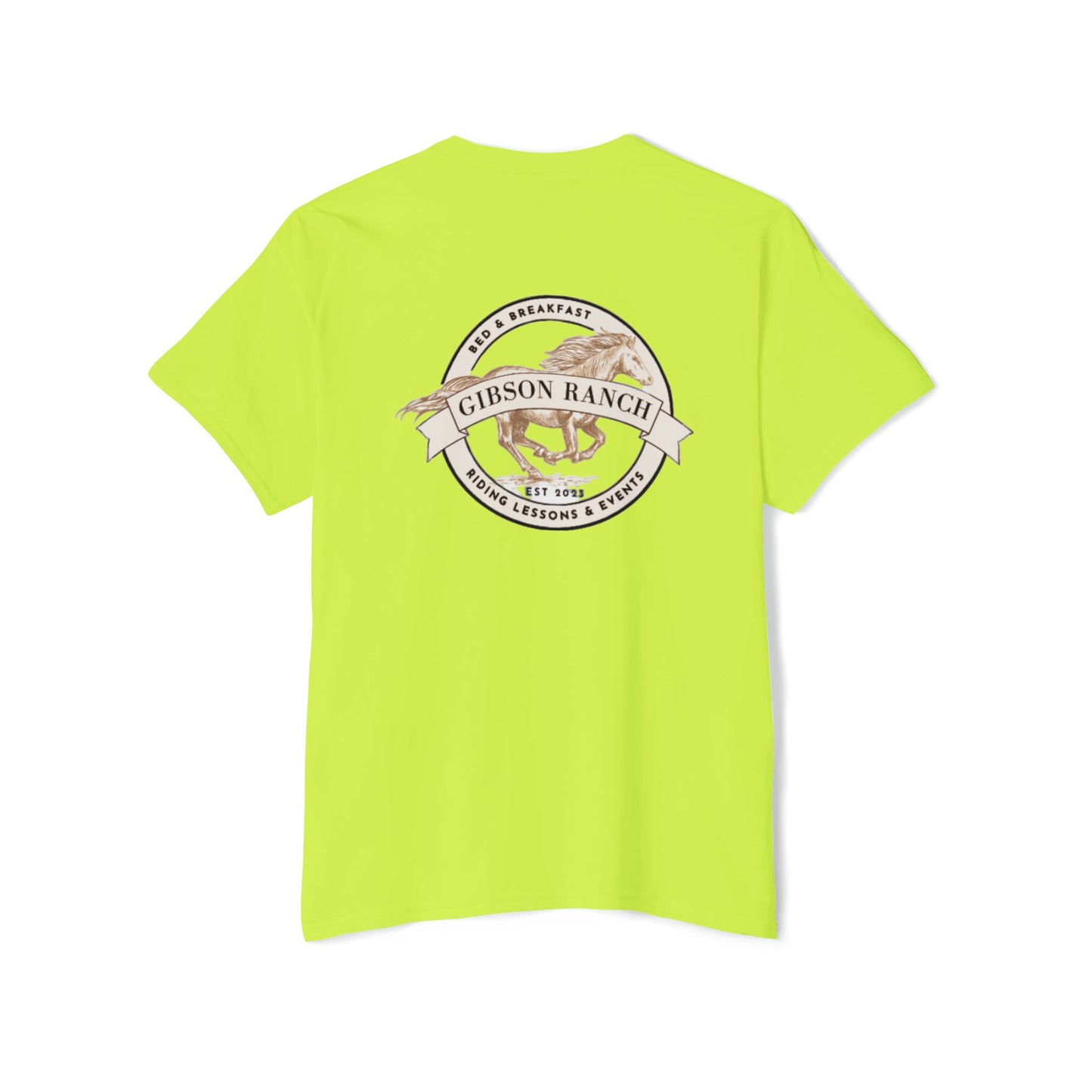 Gibson Ranch Unisex Heavy Cotton Pocket Tee