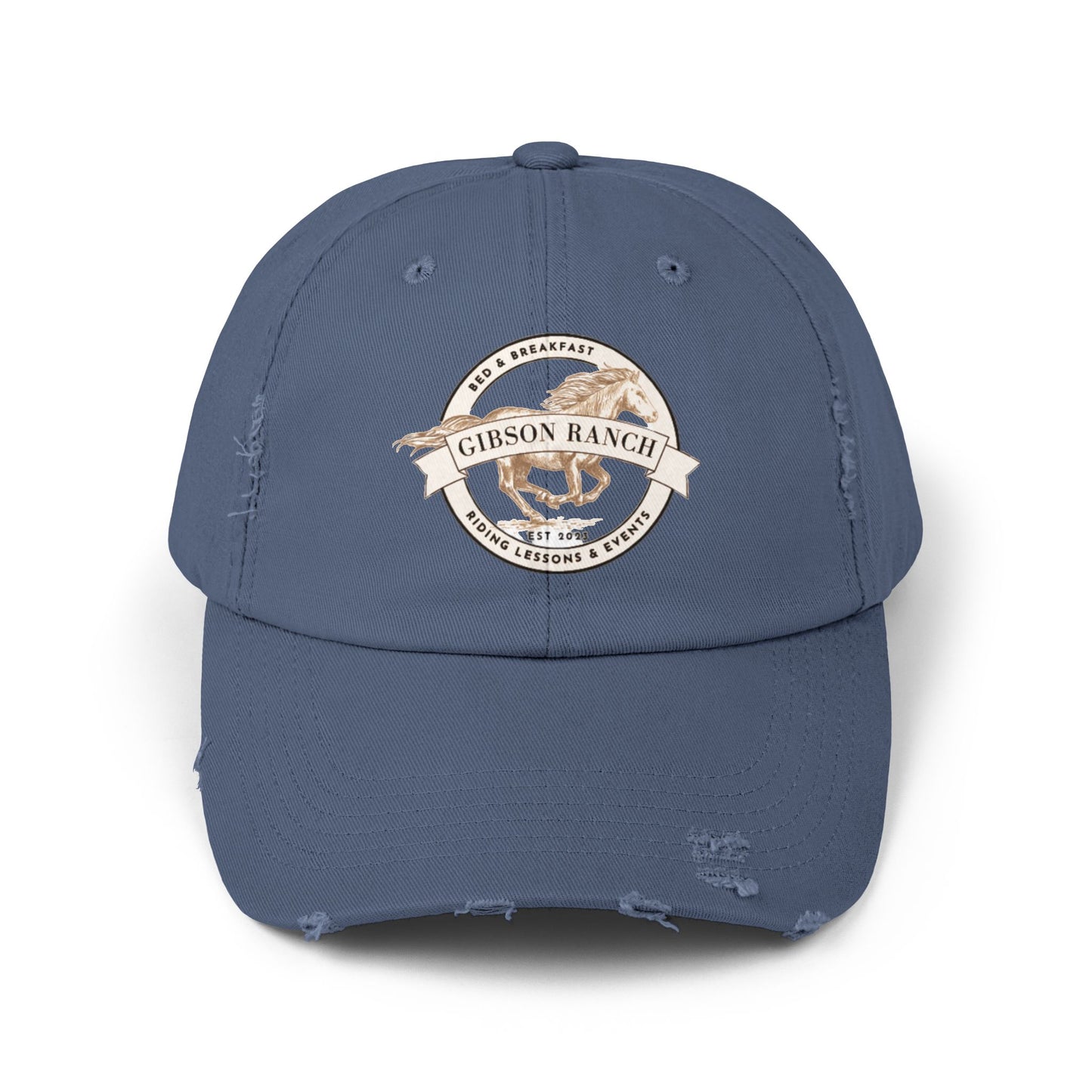 Gibson Ranch Unisex Distressed Cap