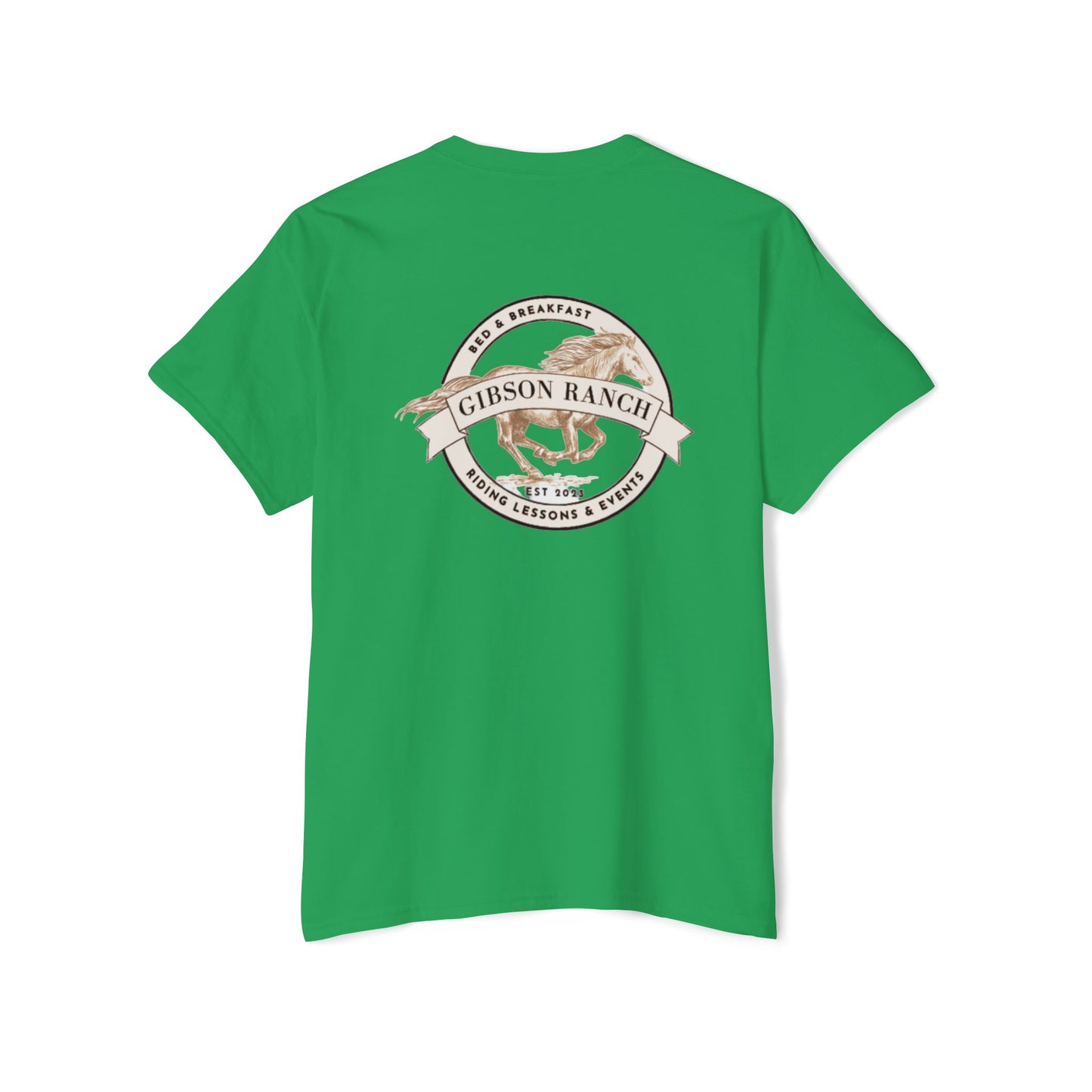 Gibson Ranch Unisex Heavy Cotton Pocket Tee