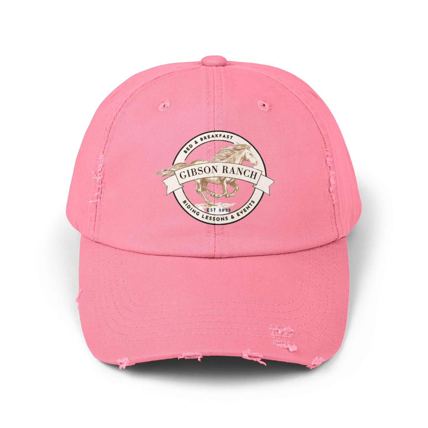 Gibson Ranch Unisex Distressed Cap