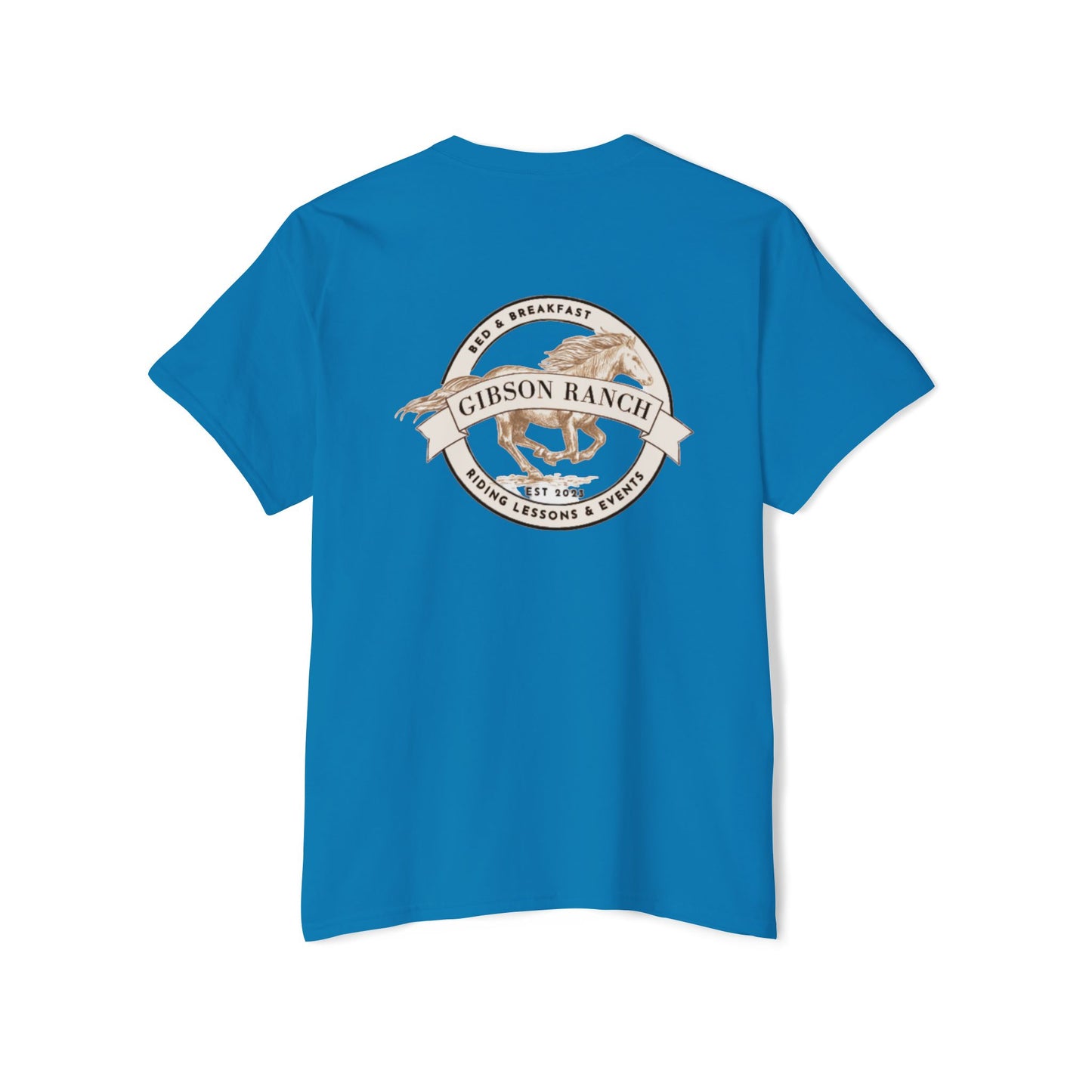 Gibson Ranch Unisex Heavy Cotton Pocket Tee