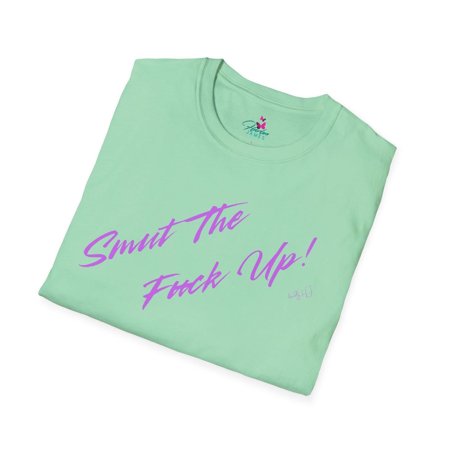 Retro Style "Smut The F*ck Up! Kindly HJ" Unisex Soft-style T-Shirt -Statement Tee
