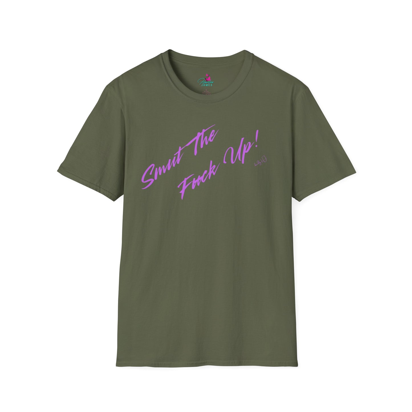 Retro Style "Smut The F*ck Up! Kindly HJ" Unisex Soft-style T-Shirt -Statement Tee