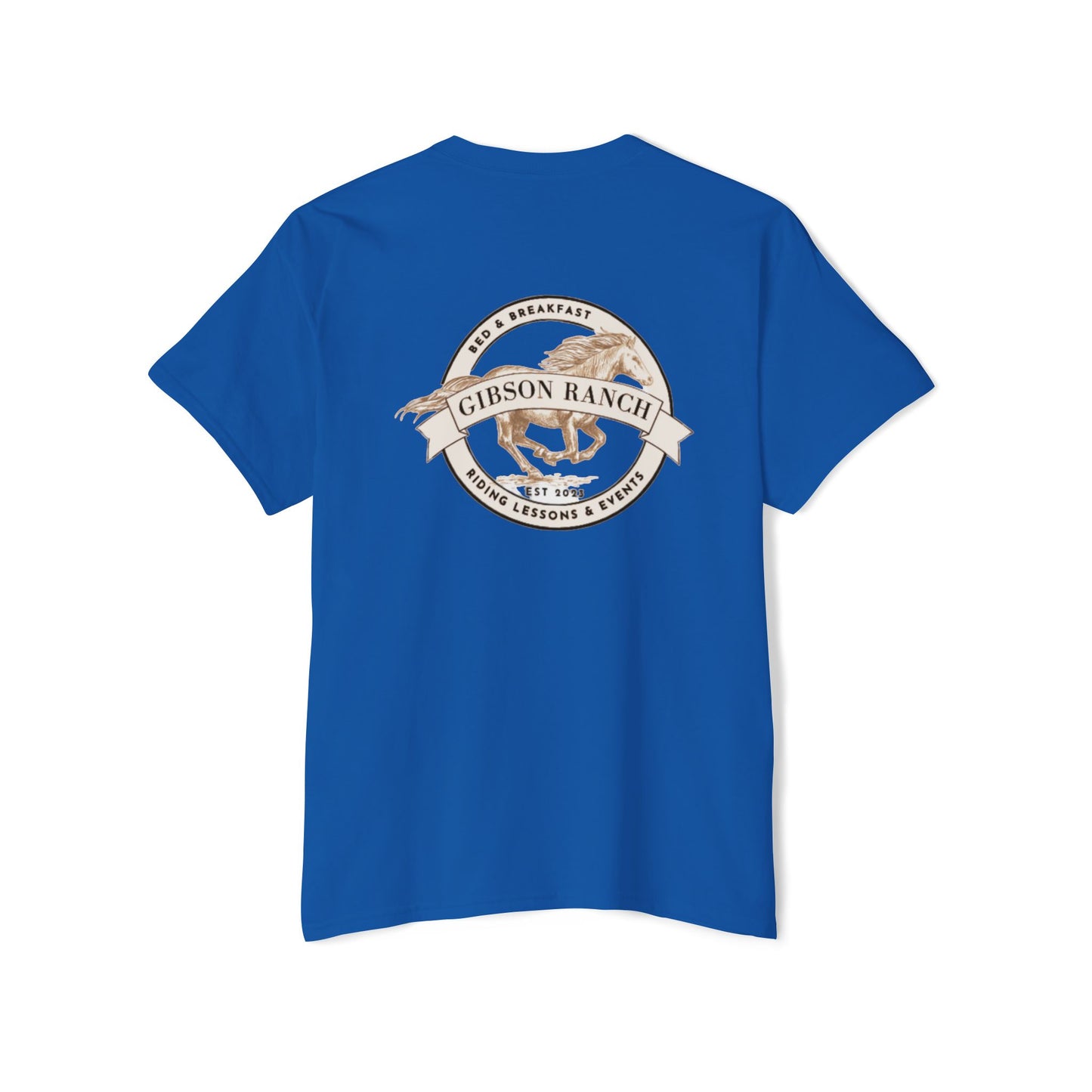 Gibson Ranch Unisex Heavy Cotton Pocket Tee