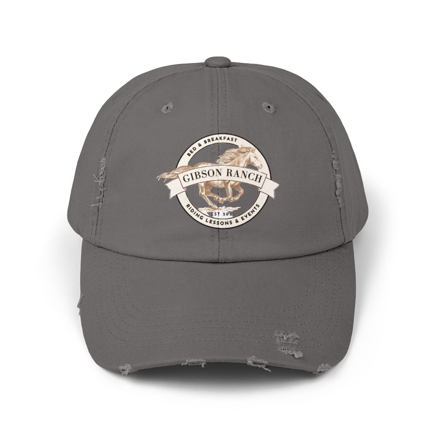 Gibson Ranch Unisex Distressed Cap