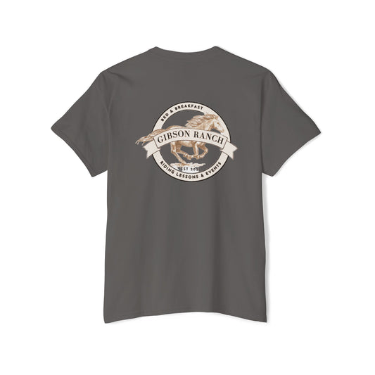 Gibson Ranch Unisex Heavy Cotton Pocket Tee