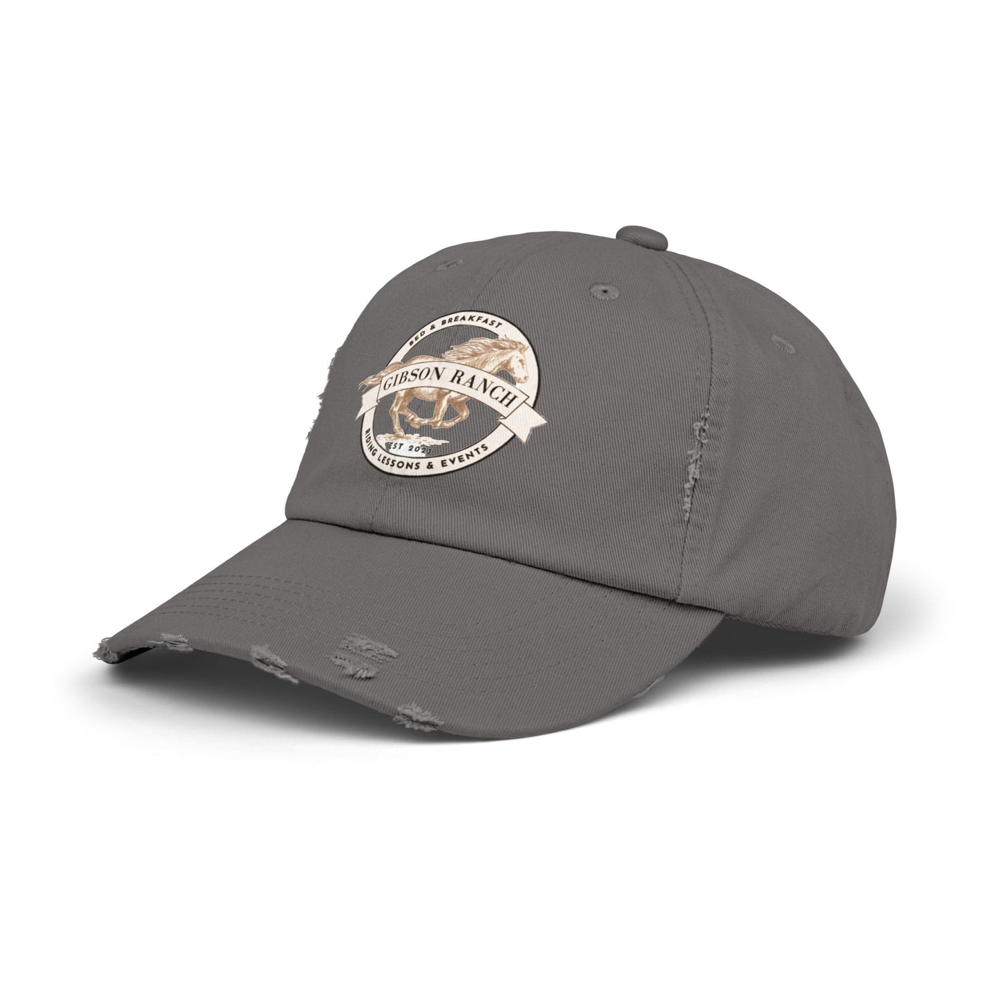 Gibson Ranch Unisex Distressed Cap