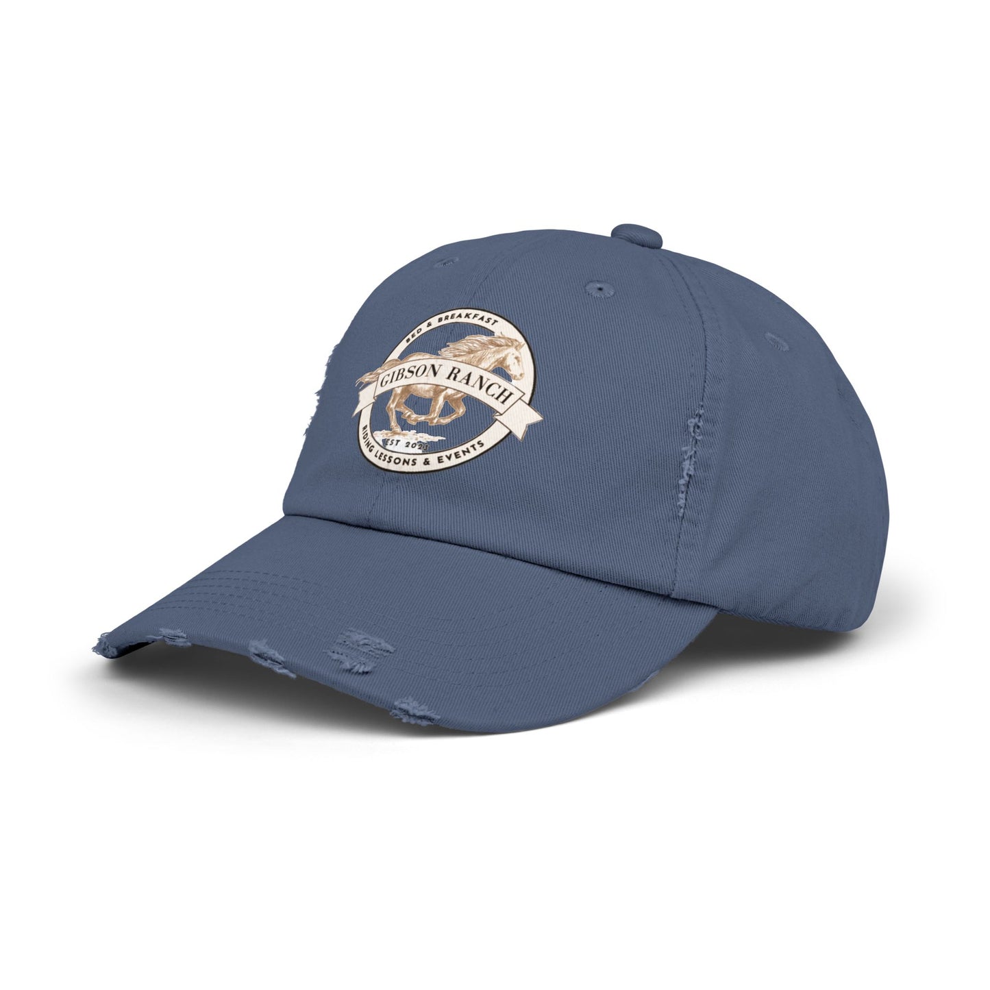 Gibson Ranch Unisex Distressed Cap
