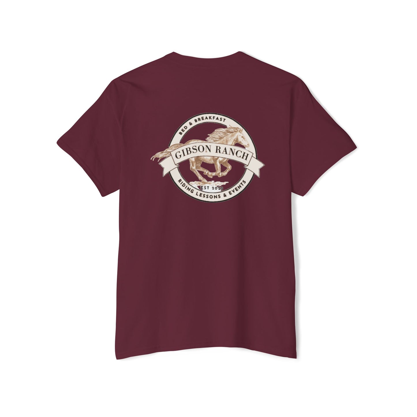 Gibson Ranch Unisex Heavy Cotton Pocket Tee