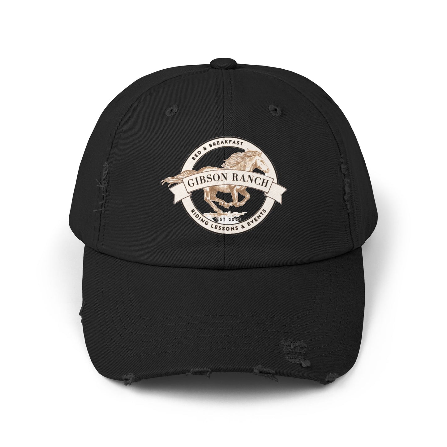 Gibson Ranch Unisex Distressed Cap