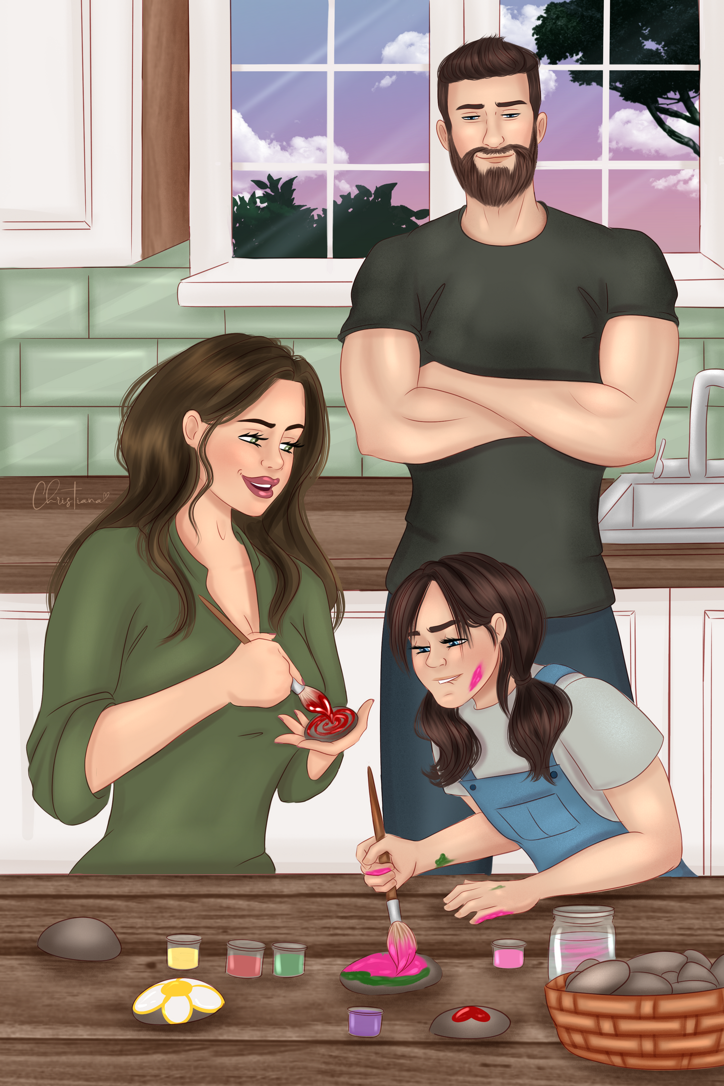 Test Of Time Character Art